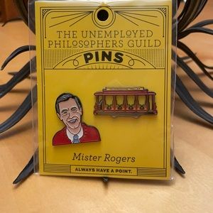 The Unemployed Philosophers Guild Mr. Rogers Pins